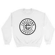 Mens 2X-Large WHITE Midweight Sweatshirt