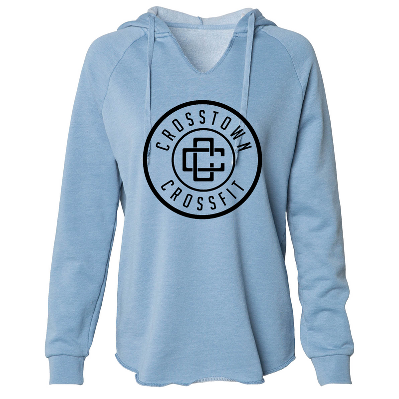 Womens 2X-Large MISTY_BLUE Hoodie