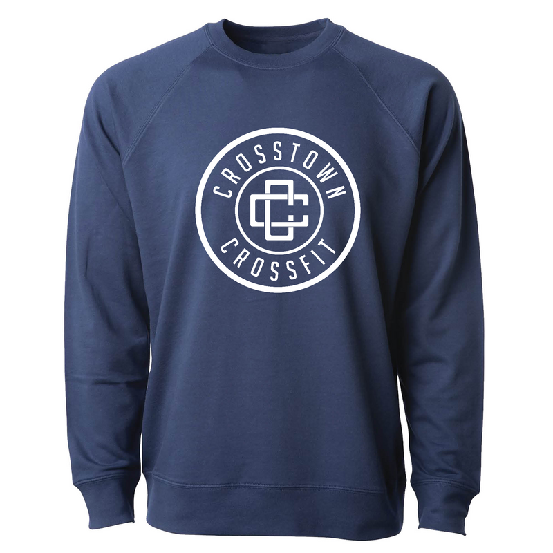 Mens 2X-Large INDIGO CrewNeck