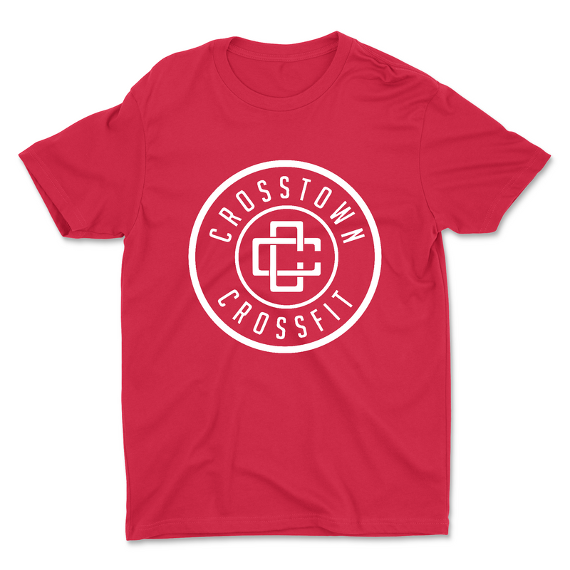 Unisex 2X-Large RED Cotton T-Shirt