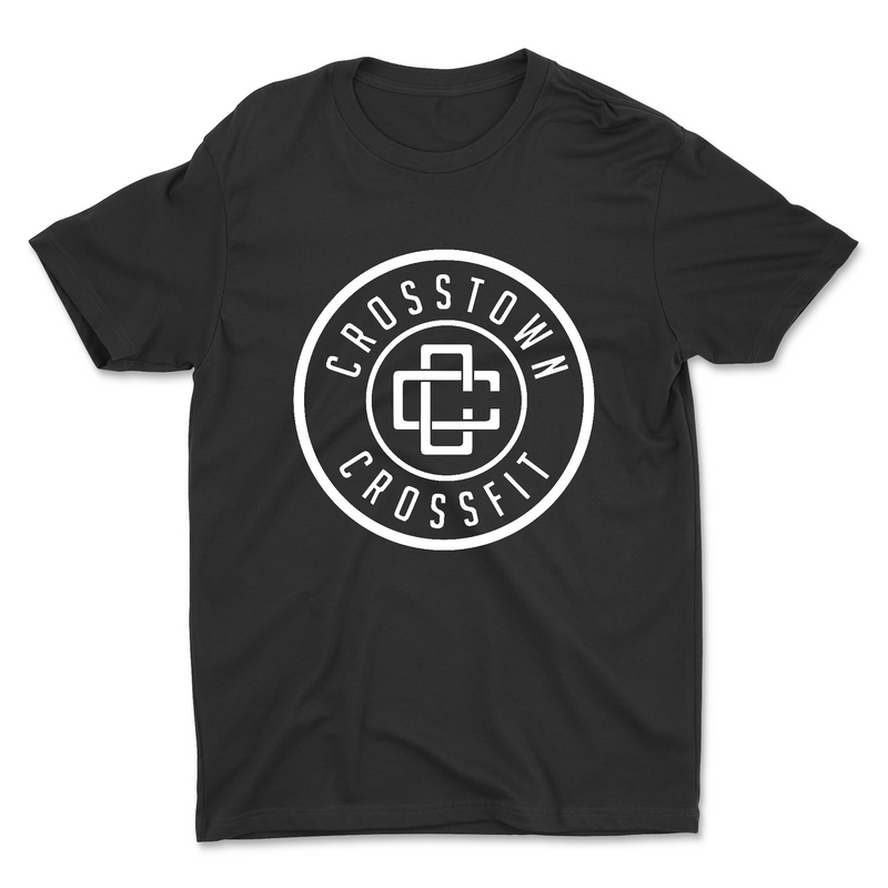 Unisex 2X-Large BLACK Cotton T-Shirt