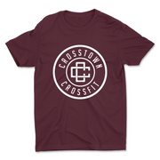 Unisex 2X-Large MAROON Cotton T-Shirt