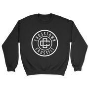 Mens 2X-Large BLACK Midweight Sweatshirt