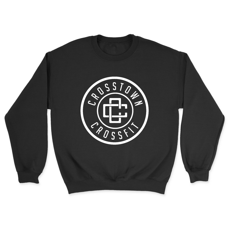 Mens 2X-Large BLACK Midweight Sweatshirt