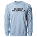 Mens 2X-Large MISTY_BLUE CrewNeck