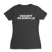 Womens 2X-Large BLACK T-Shirt