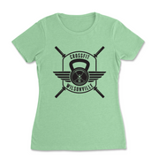 Womens 2X-Large APPLE_GREEN T-Shirt