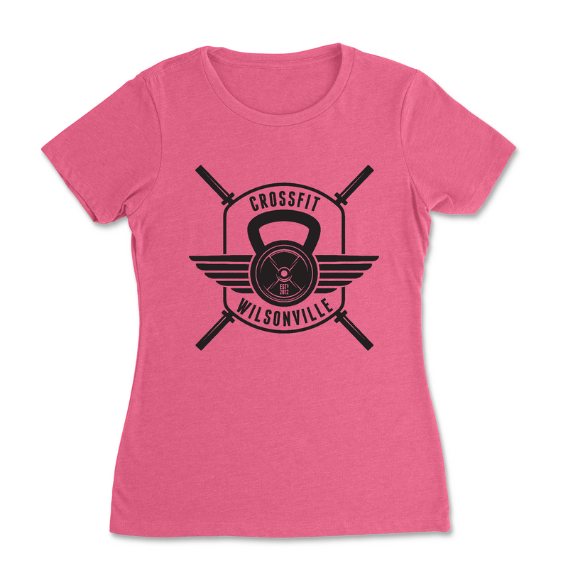 Womens 2X-Large HOT_PINK T-Shirt