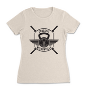 Womens 2X-Large WHITE T-Shirt