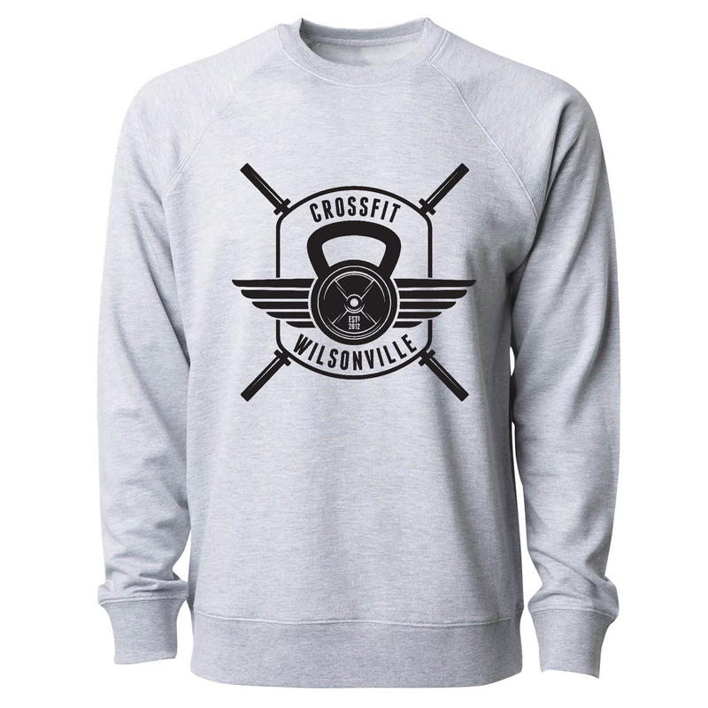 Mens 2X-Large ATHLETIC_HEATHER CrewNeck