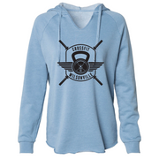 Womens 2X-Large MISTY_BLUE Hoodie