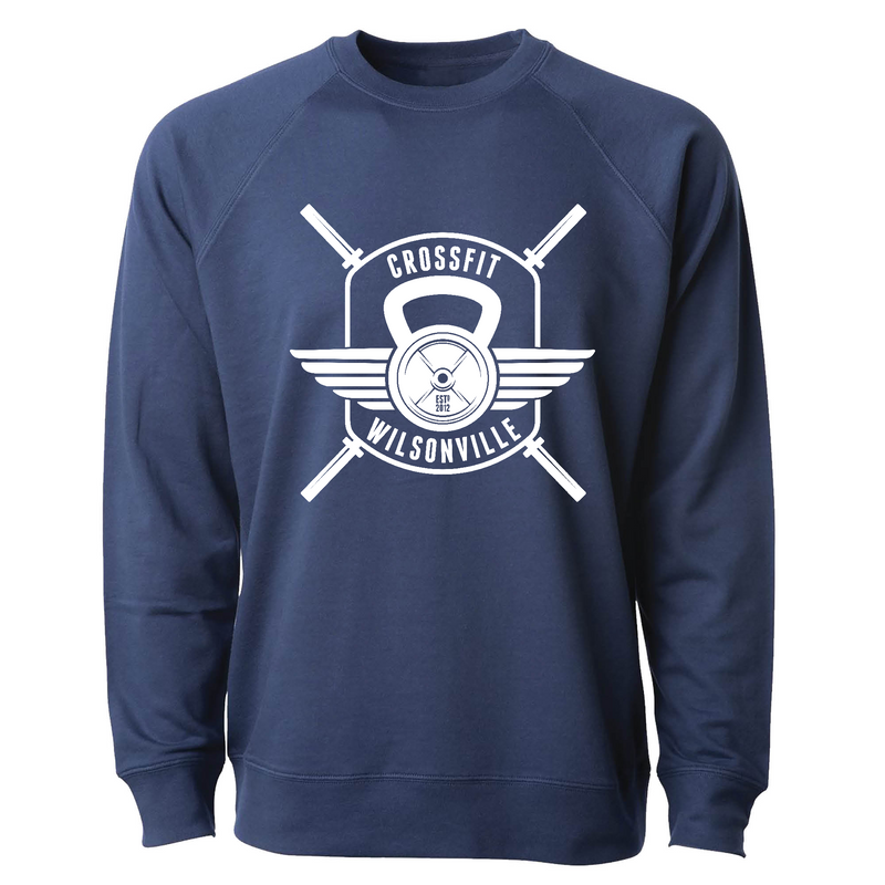Mens 2X-Large INDIGO CrewNeck