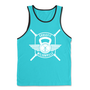 Mens 2X-Large TAHITI_BLUE Tank Top
