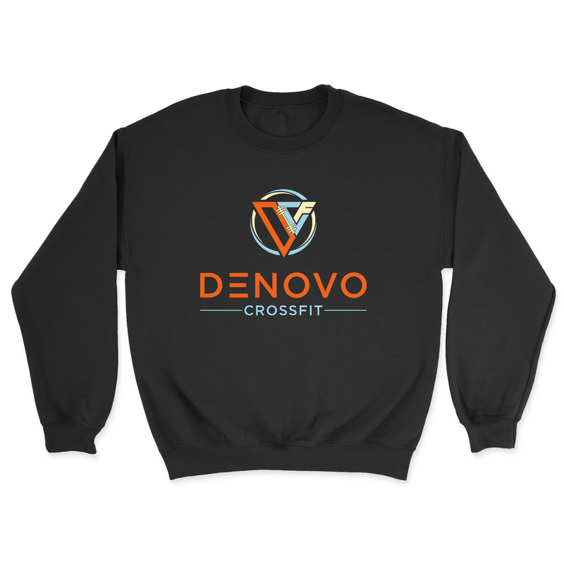 Mens 2X-Large BLACK Midweight Sweatshirt