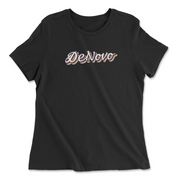 Womens 2X-Large BLACK Relaxed Jersey T-Shirt