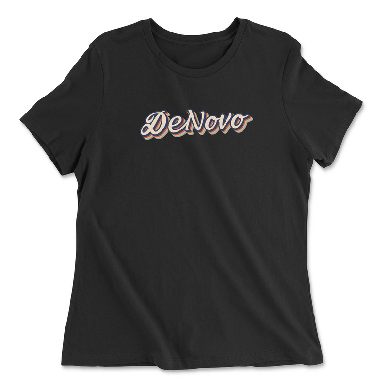 Womens 2X-Large BLACK Relaxed Jersey T-Shirt