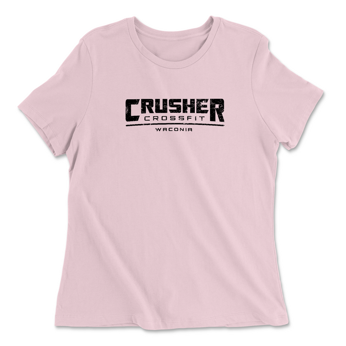 Womens 2X-Large PINK Relaxed Jersey T-Shirt