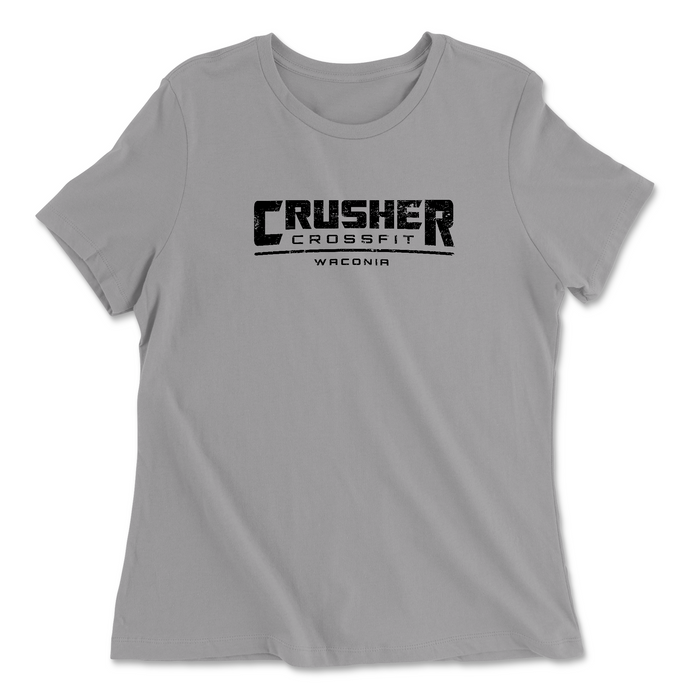Womens 2X-Large SOLID_ATHETIC_GREY Relaxed Jersey T-Shirt