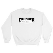 Mens 2X-Large WHITE Midweight Sweatshirt