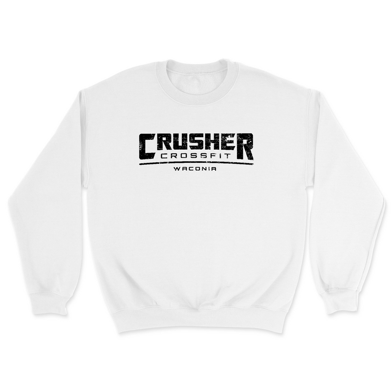 Mens 2X-Large WHITE Midweight Sweatshirt