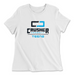 Womens 2X-Large WHITE Relaxed Jersey T-Shirt