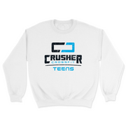 Mens 2X-Large WHITE Midweight Sweatshirt