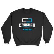 Mens 2X-Large BLACK Midweight Sweatshirt