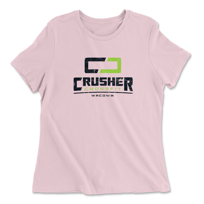 Womens 2X-Large PINK Relaxed Jersey T-Shirt