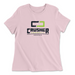 Womens 2X-Large PINK Relaxed Jersey T-Shirt