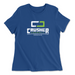 Womens 2X-Large TRUE_ROYAL Relaxed Jersey T-Shirt