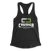 Womens 2X-Large BLACK Tank Top