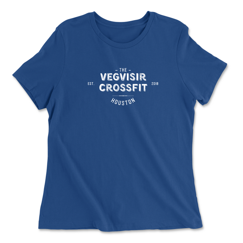 Womens 2X-Large TRUE_ROYAL Relaxed Jersey T-Shirt
