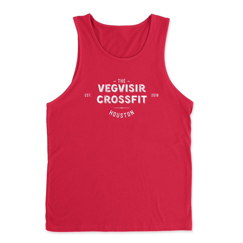 Mens 2X-Large RED Tank Top