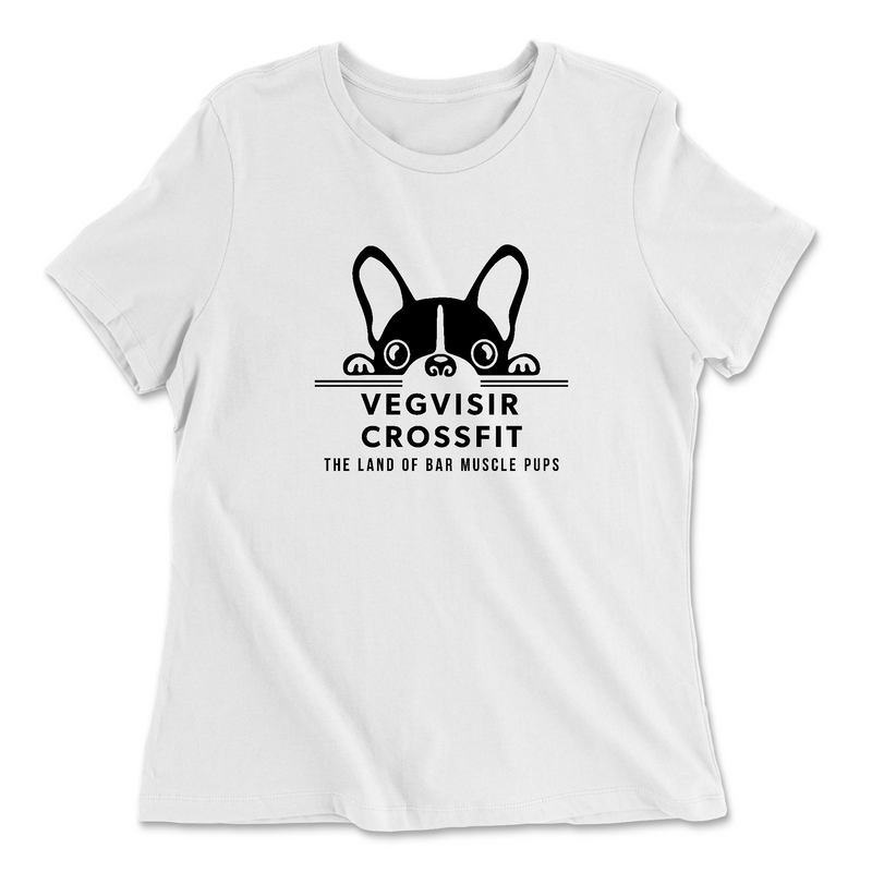 Womens 2X-Large WHITE Relaxed Jersey T-Shirt
