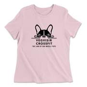 Womens 2X-Large PINK Relaxed Jersey T-Shirt