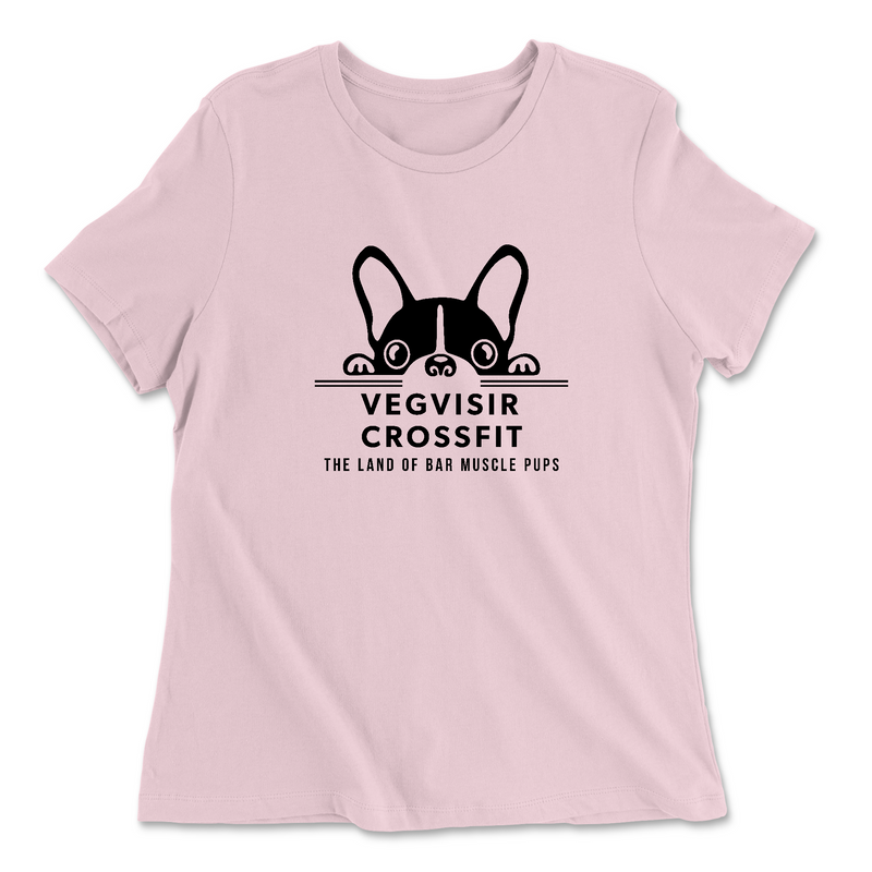 Womens 2X-Large PINK Relaxed Jersey T-Shirt