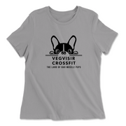 Womens 2X-Large SOLID_ATHETIC_GREY Relaxed Jersey T-Shirt