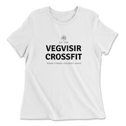 Womens 2X-Large WHITE Relaxed Jersey T-Shirt