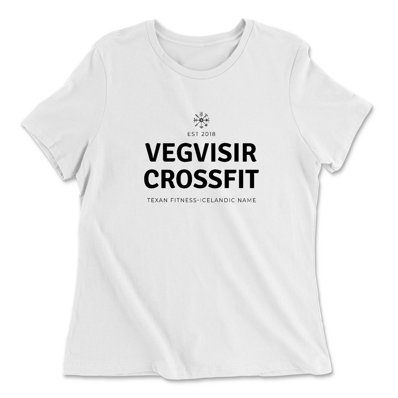Womens 2X-Large WHITE Relaxed Jersey T-Shirt