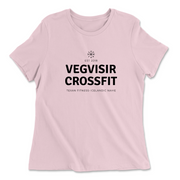 Womens 2X-Large PINK Relaxed Jersey T-Shirt