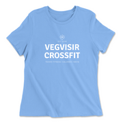 Womens 2X-Large CAROLINA_BLUE Relaxed Jersey T-Shirt