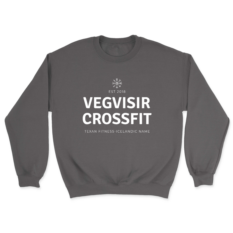 Mens 2X-Large CHARCOAL Midweight Sweatshirt