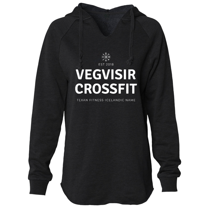 Womens 2X-Large BLACK Hoodie