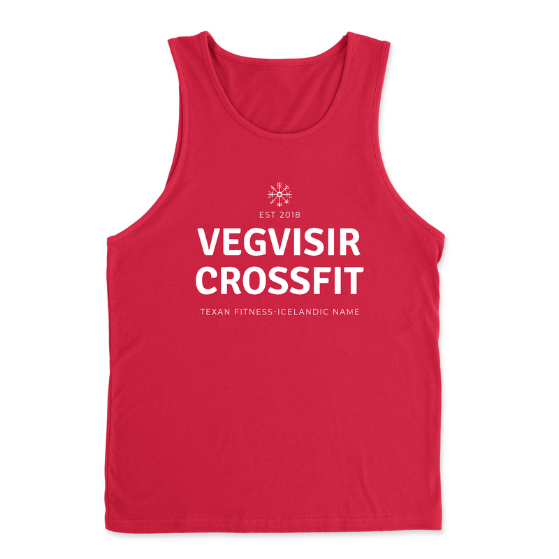 Mens 2X-Large RED Tank Top