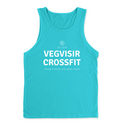 Mens 2X-Large TAHITI_BLUE Tank Top
