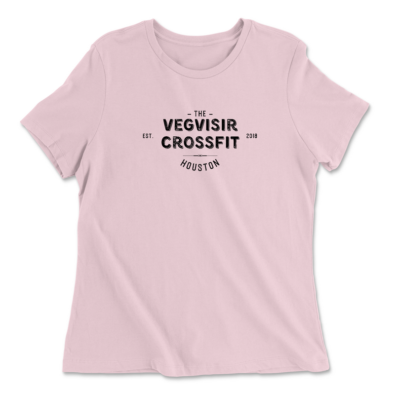 Womens 2X-Large PINK Relaxed Jersey T-Shirt