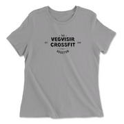 Womens 2X-Large SOLID_ATHETIC_GREY Relaxed Jersey T-Shirt