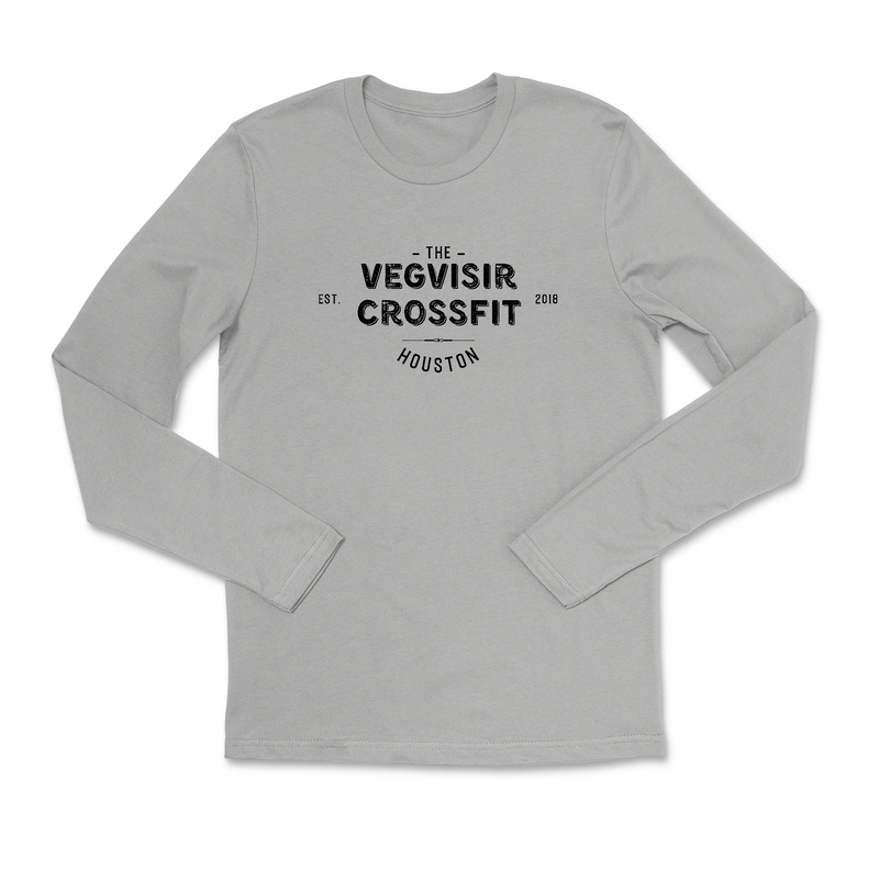 Mens 2X-Large HEATHER_GRAY Long Sleeve
