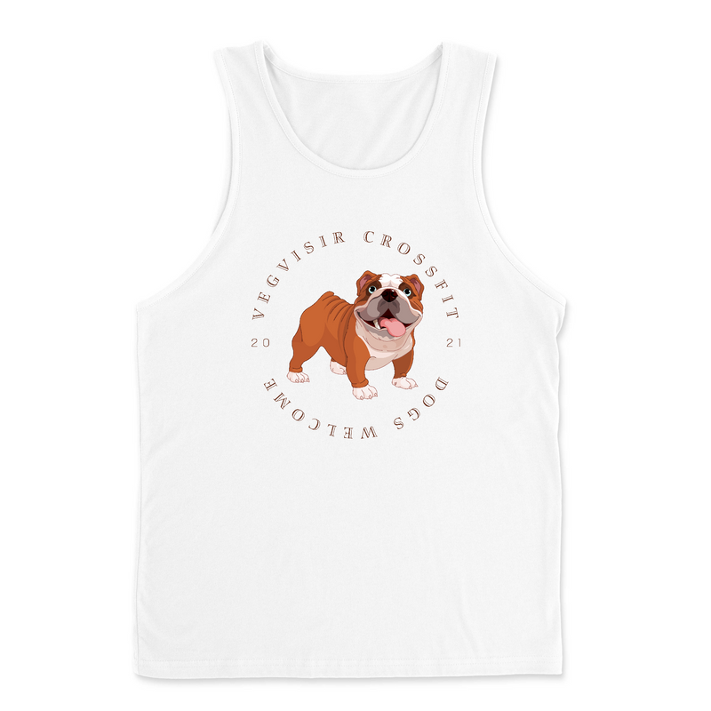 Mens 2X-Large WHITE Tank Top
