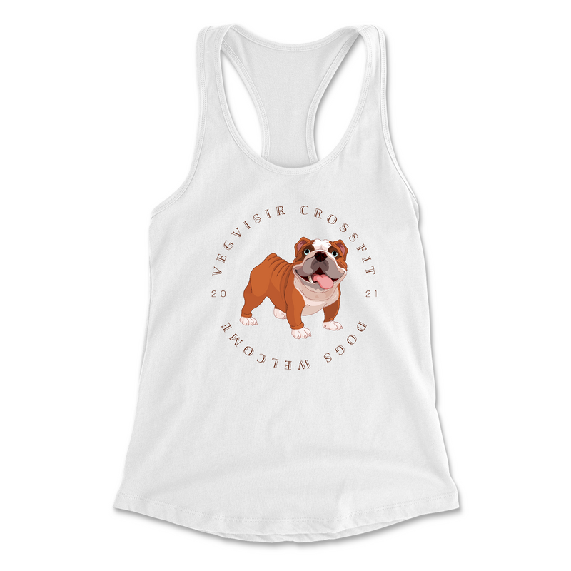 Womens 2X-Large WHITE Tank Top